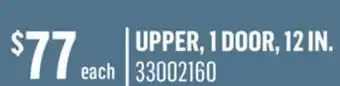 Canac Upper Unit offer