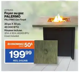 Patrick Morin PALERMO Gas Firepit offer