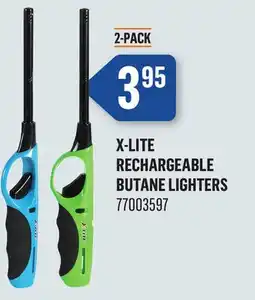 Canac X-Lite Rechargeable Butane Lighters offer