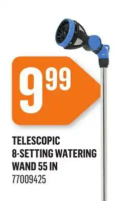 Canac Telescopic 8-Setting Watering Wand 55in offer