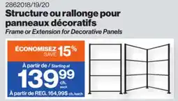 Patrick Morin Frame or Extension for Decorative Panels offer
