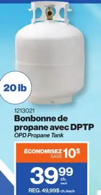 Patrick Morin OPD Propane Tank offer