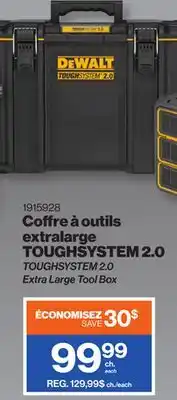 Patrick Morin TOUGHSYSTEM 2.0 Extra Large Tool Box offer