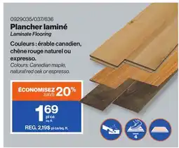 Patrick Morin Laminate Flooring offer