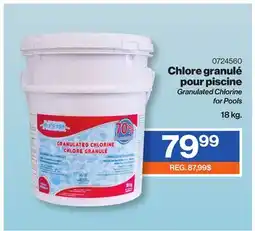 Patrick Morin Granulated Chlorine for Pools offer