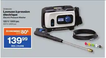 Patrick Morin Hyundai Electric Pressure Washer offer