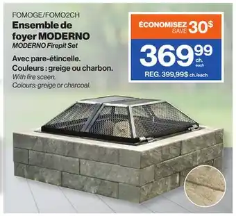 Patrick Morin MODERNO Firepit Set offer