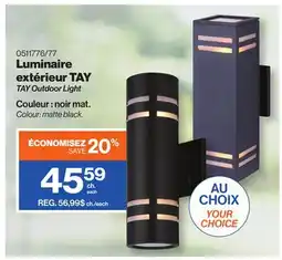Patrick Morin TAY Outdoor Light offer