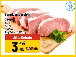 Mayrand Boneless Pork Loin Chops offer