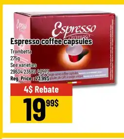 Mayrand Trombetta Decaffeinated Coffee Caps x50 offer