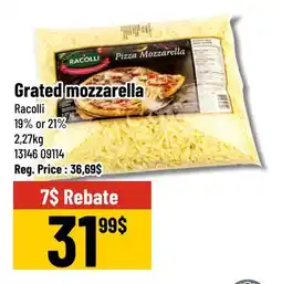 Mayrand 21% Grated Mozarella 2.27 kg offer