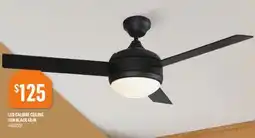 Canac LED Calibre Ceiling Fan Black 48 in offer