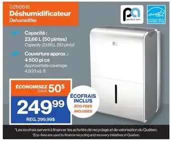Patrick Morin Dehumidifier offer