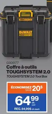 Patrick Morin TOUGHSYSTEM 2.0 Tool Box offer