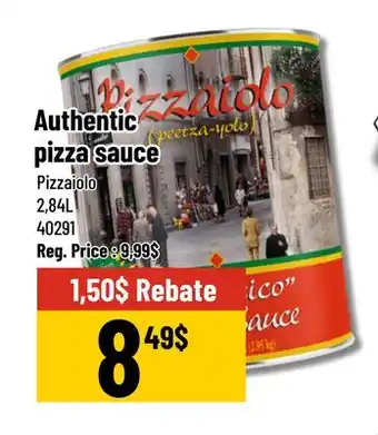 Mayrand Authentic Pizza Sauce 2.84 L Pizzaiolo offer