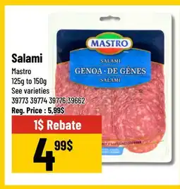 Mayrand Sliced Prosciutto 125 g Mastro offer