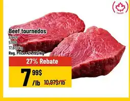 Mayrand Beef tournedos offer