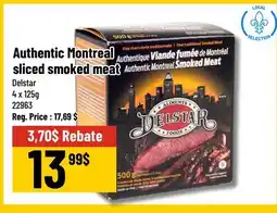 Mayrand Sliced Smoked Meat 125 g x4 Delstar offer