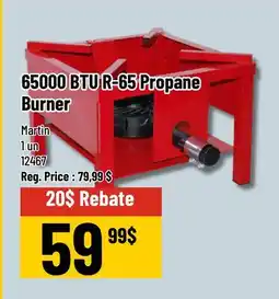 Mayrand 65000 BTU R-65 Propane Burner offer
