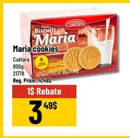 Mayrand Maria Cookies 800g Cuétara offer