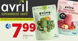 Avril Smoothie en cubes offer