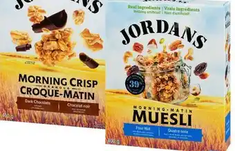 Avril croque-matin ou muesli matin offer