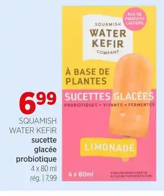 Avril sucette glacée probiotique offer