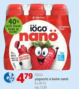 Avril yogourts à boire nanö offer