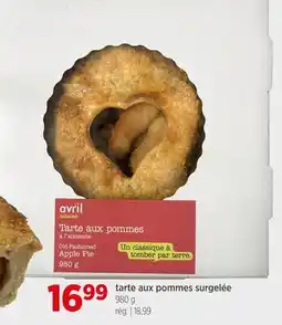 Avril Tarte aux pommes surgelée offer