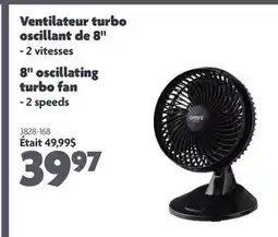 Home Hardware OMNIMAX 8 oscillating turbo fan offer