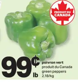 L'Intermarché POIVRON VERT | GREEN PEPPERS offer