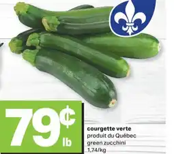 L'Intermarché COURGETTE VERTE | GREEN ZUCCHINI offer