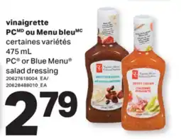 L'Intermarché VINAIGRETTE MENU BLEU | BLUE MENU SALAD DRESSING, 475 mL offer