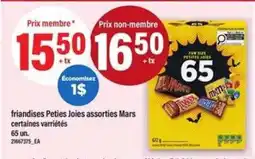 Maxi friandises Peties Joies assorties Mars offer