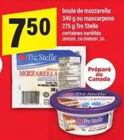 Maxi Tre Stelle Mozzarella ou Mascarpone offer