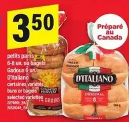 Maxi Petits pains ou bagels offer
