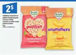 Maxi Simply Gourmet Puffies or Crunchers offer
