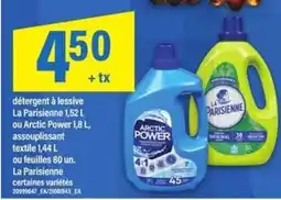 Maxi Détergent à lessive La Parisienne ou Arctic Power offer