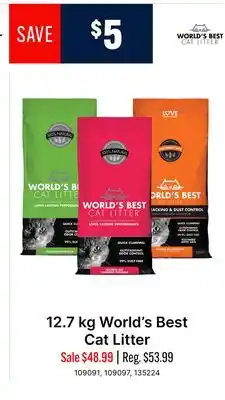 Ren’s Pets Depot 12.7 kg World's Best Cat Litter offer