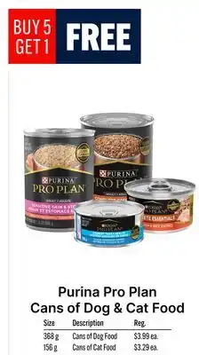 Ren’s Pets Depot Purina Pro Plan Cans of Dog & Cat Food offer