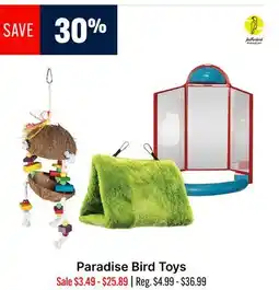 Ren’s Pets Depot Paradise Bird Toys offer