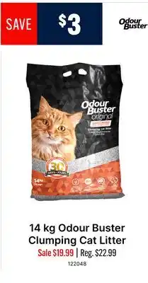 Ren’s Pets Depot Odour Buster Clumping Cat Litter offer