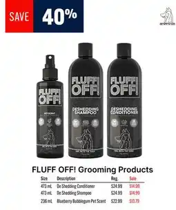 Ren’s Pets Depot FLUFF OFF! Grooming Products offer
