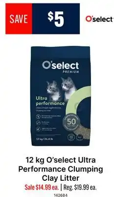 Ren’s Pets Depot O'select Ultra Performance Clumping Clay Litter offer