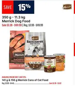 Ren’s Pets Depot Merrick Dog And Cat Food offer