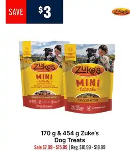 Ren’s Pets Depot 170g & 454 g Zuke's Dog Treats offer