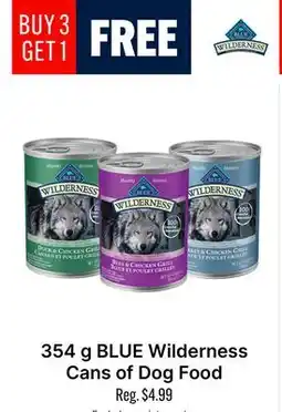Ren’s Pets Depot BLUE Wilderness Cans of Dog Food offer