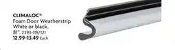 Home Hardware Foam Door Weatherstrip offer