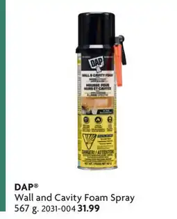 Home Hardware Wall and Cavity Foam Spray offer