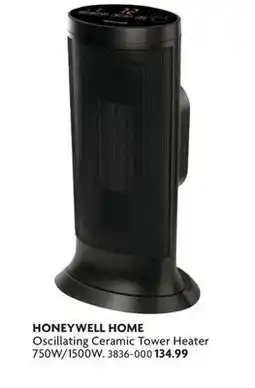 Home Hardware Oscillating Ceramic Tower Heater offer